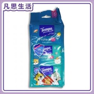 Tempo - 抗菌倍護濕紙巾迷你裝 8片x6包裝 #14882