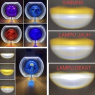 Lampu Utama Projie Ala Ala Biled Besar 45 Watt Cahaya Putih Kuning