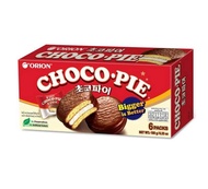 (กล่องใหญ่ 6ชิ้น) โอริออน Orion Choco Pie ขนมโอริออน ช็อกโกพาย 180กรัม 6ชิ้น ขนมเกาหลี จัดเตรียมสินค