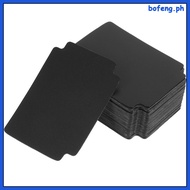 50 Pcs Dividers Card Storage Organizer Cards for Sports 0.00X0.00X0.00CM Black PP  bofeng