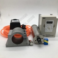 1.2KW 36000rpm ER11 62mm 220V 600Hz Water Cooled AC Spindle Motor 1.5kw VFD + Pump+ Clamp Kit for CN