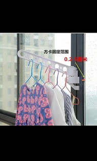 柴灣活動夾窗晒衣架