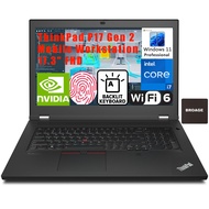Lenovo ThinkPad P17 Gen 2 Mobile Workstation 17.3" FHD Business Laptop Computer, Intel Octa-Core i7-