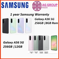 Samsung A36 5G 256GB/8GB Ram | A56 5G 256GB/12GB Ram