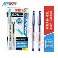 Pulpen Gel 1 Pack Kenko [Hi-Tech-H/12 Pcs]/ Alat Tulis/ Pena Hi Tech Asli/ Bolpoin 1 Pack/ Bulpen 1 