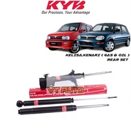 KYB PERODUA KELISA / KENARI ABSORBER FRONT AND REAR 1SET=4PCS KYB ORIGINAL KAYABA SUSPENSION KIT