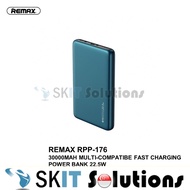 【SKIT SG】Remax Rpp-176 30000mAh Power Bank Emergency Battery Charger Fast Charging Powerbank 22.5W