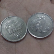 Uang koin Malaysia 20 Sen tahun acak