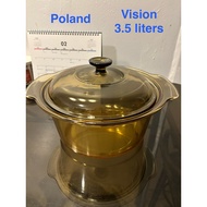 vision cookware 3.5 liters (Poland)