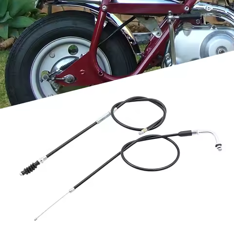 Universal Motorcycle 810mm 770mm Clutch Cable Throttle Cable For Honda Z50 Z50A Z50J Z50R Mini Trail