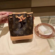 Mini Small Bucket Bag Drawstring Messenger Shoulder Bag Bag Bucket Bag Small Bucket nano