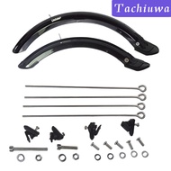 [TACHIUWA] 20/14inch Folding Bike Mudguard Front &amp; Rear Bicycles Cycle Mud Guard Set