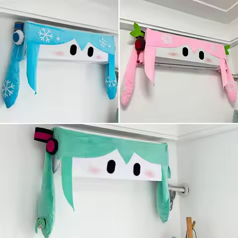Hatsune Miku Cartoon Cute Air Conditioning Cover Dollfie Dreams Anime Peripheral Two-dimensional Dus