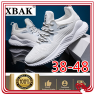 XBAKสีขาวรองเท้าผู้ชายรองเท้าผู้ชายรองเท้าผ้าใบขนาดใหญ่รองเท้าผู้ชาย45 46 47 48สำหรับรองเท้าผู้ชายรองเท้าผู้ชายแฟชั่นเกาหลีสไตล์รองเท้าDaddyรองเท้าสีขาวรองเท้าผ้าใบสำหรับชายชายรองเท้าสีขาว