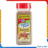 แม็คคอร์มิคเพอเฟ็คพินช์เครื่องปรุงอิตาเลี่ยน 63กรัม - McCormick Perfect Pinch Italian Seasoning 63g.