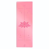 Natural Rubber PU Yoga Mat For Female Beginners Posture Line Non-slip Luxury Mat Yoga Mat For Men Sp