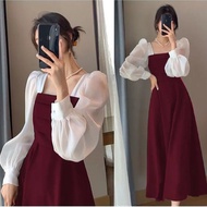 Oscar Fs- DRESS WINNY TOP -BY MOSCREPE COLOR RUBBER BACK SMOKE BEST FASHION WIENA