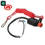 1F Boat Motor Emergency Kill Stop Switch for  / Outboard Stop Kill Switch Cut Off Switches with Safe