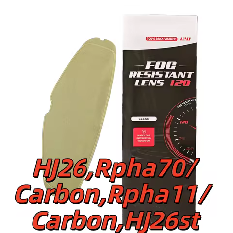 HJ26 Anti Fog Film for HJC Rpha70,Rpha70 Carbon,Rpha11,Rpha11 Carbon,HJ26st,HJ26 Motorcycle Helmet V