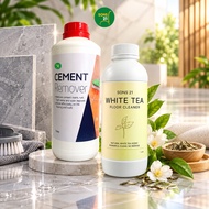 SONS21 Clean and Mop Package - Cement Remover & Floor Cleaner White Tea (1L)