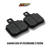 KTC BREMBO BRAKE PADS 2P BUTTERFLY CALIPERS 2P BREMBO BRAKE PADS