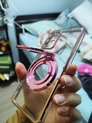 ✨全新近乎未用 Samsung A52手機殼 隱藏支架 防摔設計 適用A52/A52 5G/A52s 5G Like-New Samsung A52 Phone Case with Built-in 