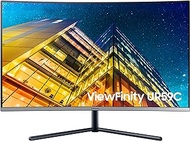 SAMSUNG 32" UR59 Series ViewFinity 4K UHD (3840x2160) Computer Monitor, Curved, HDMI, Display Port, 3-sided border-less, Eye Saver Mode LU32R590CWNXZA, Black