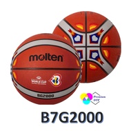 Basketball MOLTEN B7G2000-M3P (Size:7) FIBA World Cup 2023 Free Carry Net & Needle