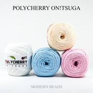 ORIGINAL - Plain Onitsuga Polycherry Knitting Yarn (Polycherry Yarn) / Poly Cherry Yarn / Polyester 
