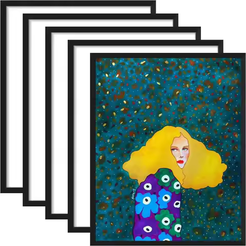 1Pcs Wood Photo Frames For Wall Hanging or Desktop Decor 20X25 A3 A4 30X40 Posters Portrait Frame Pi