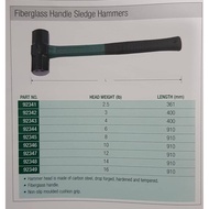 SATA 92344 92345 92346 FIBERGLASS HANDLE SLEDGE HAMMER 6LBS 8LBS 10 LBS