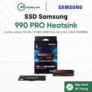 Samsung 990 PRO 1TB Heatsink SSD Hard Drive M.2 NVMe 2280 PCIe Gen 4x4 (MZ-V9P1T0CW) | Genuine Genui