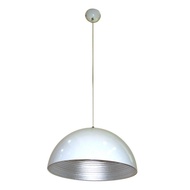 D2H โคมไฟห้อยเดี่ยว 2 ชั้นอลูมิเนียมดำ+ส้ม ขนาด 40cm เลือกโคมปล่าว/โคมพร้อมหลอด LED-7W ขั้ว E27=1  ร