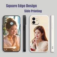 Casing For Realme C2 C3 8 8i 7i C35 C30 Pro Lu si and Chan Loves Ambition BOJ09 Phone Case Square Ed