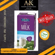 EMBORG LOW FAT UHT MILK 1LT HALAL (BIUNDLE OF 2PACK)