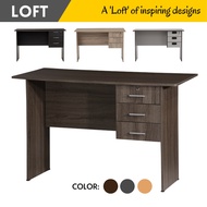FD168 ECO 3 Feet & 4 Feet Wooden Office Table with 3 drawers