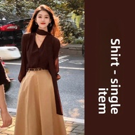Ge·an·fei | V-Neck Long Sleeve Dress 2025 New Autumn Fashion