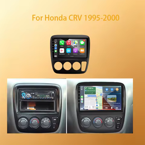 2 Din Car Radio Electronic Device Android 15 Stereo For Honda CRV 1995-2000 Navigation GPS Sat Nav S