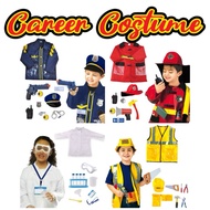 Career Costume Children Occupation Kids Dressing up Costume for 3-8 years old Doctor Police Magician