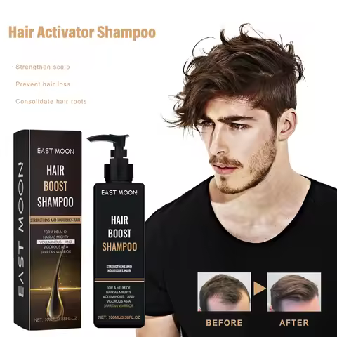 East Moon Hair Thickening Shampoo Hair Root Activator Shampoo Nourish Hair Regrowth Shampoo For Thin