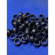 Car Tires Size 1/64 For Wheels Scene Assembly model Accessories 1/64