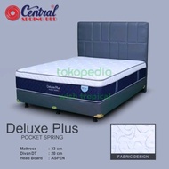 CENTRAL Deluxe Plus Pocket Spring / Spring Bed Central / Kasur Central