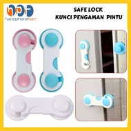 COD isi 3 pcs SAFE LOCK KUNCI PENGAMAN PINTU LACI KULKAS LEMARI bayi BABY SAFETY protection pengait drawer kunci pengaman pintu kulkas magnet kunci pengaman lemari es kunci pengaman pintu rumah kunci pengaman pintu kulkas 2 pintu