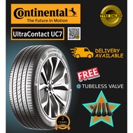 CONTINENTAL ULTRACONTACT UC7 185/55R16 NEW TYRE TIRES TAYAR BARU RIM 16 CITY JAZZ PERSONA ONLINE DEL