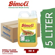 Minyak Goreng Bimoli 5liter |1 dus isi 4pcs | Dus/Kartonan