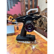 3D Printed Anti-tip base plate for Futaba 10px / 7px  / 7pxr.