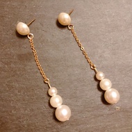 Bead Chain String Earrings