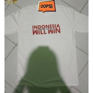 KAOS/TSHIRT/CORONA COVID 19 BAJU COVID 19 INDONESIA WILL WIN AGAINTS COVID 19 SHORT SLEEVES