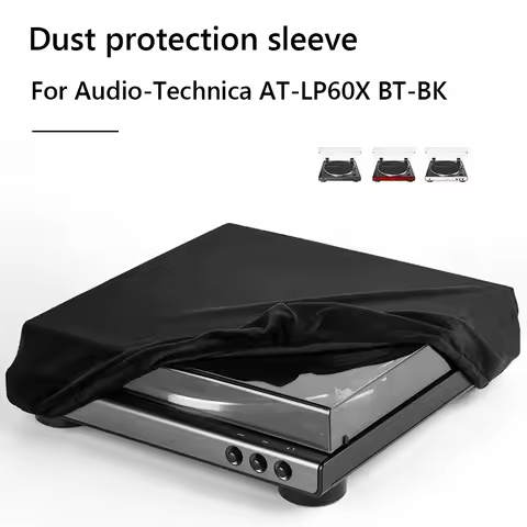 Protective Case Cover Spandex High Elasticity Protective Cover Foldable for Audio-Technica AT-LP60XB