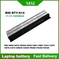 MSI BTY-S14 Laptop Battery GE60 GE620DX GE620 CR41 GE70 CR650 CR70 FX400 FX420 FX603 CX61 CX650 FR40